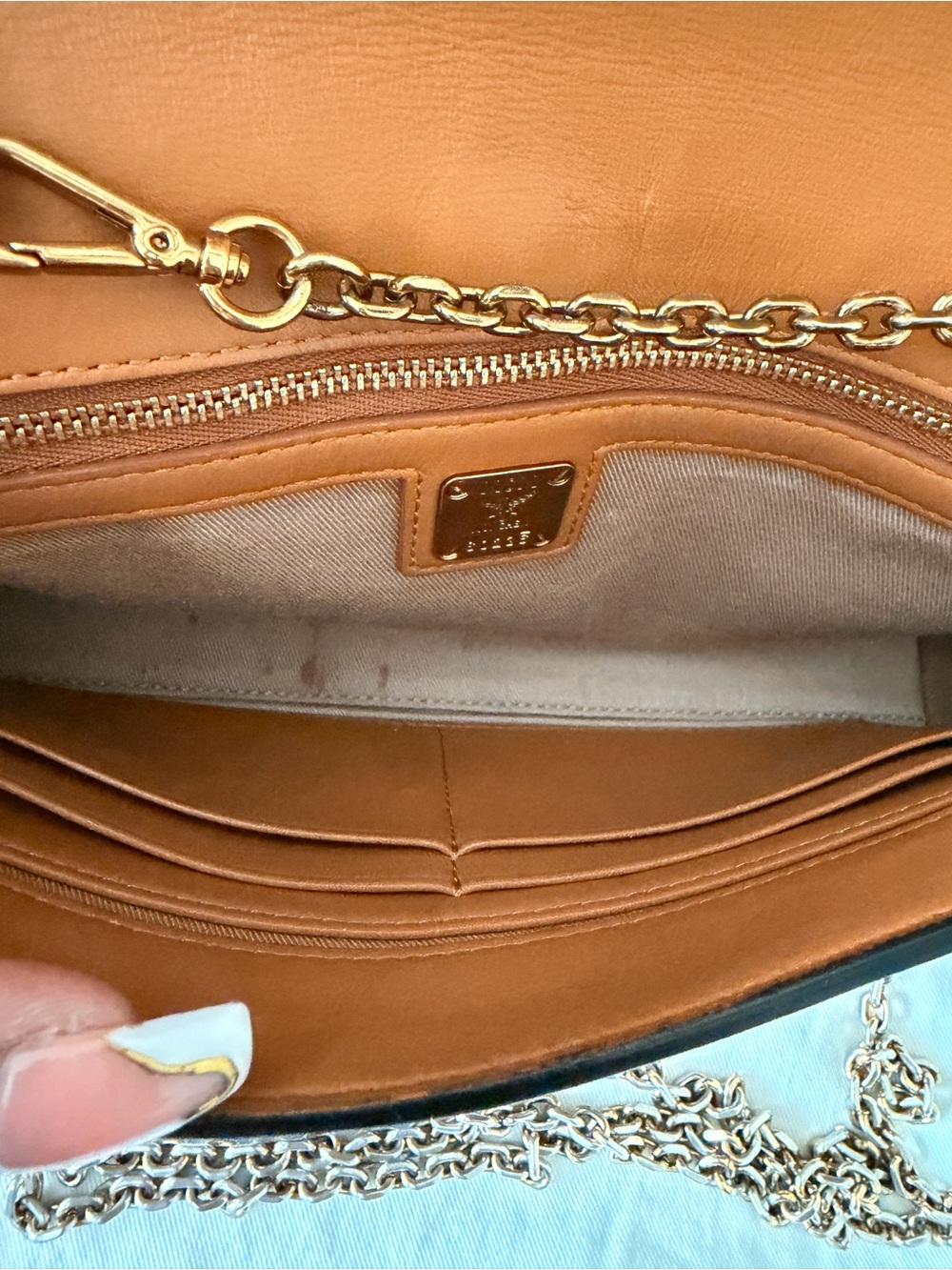 MCM colorblock crossbody bag - Picture 8 of 12